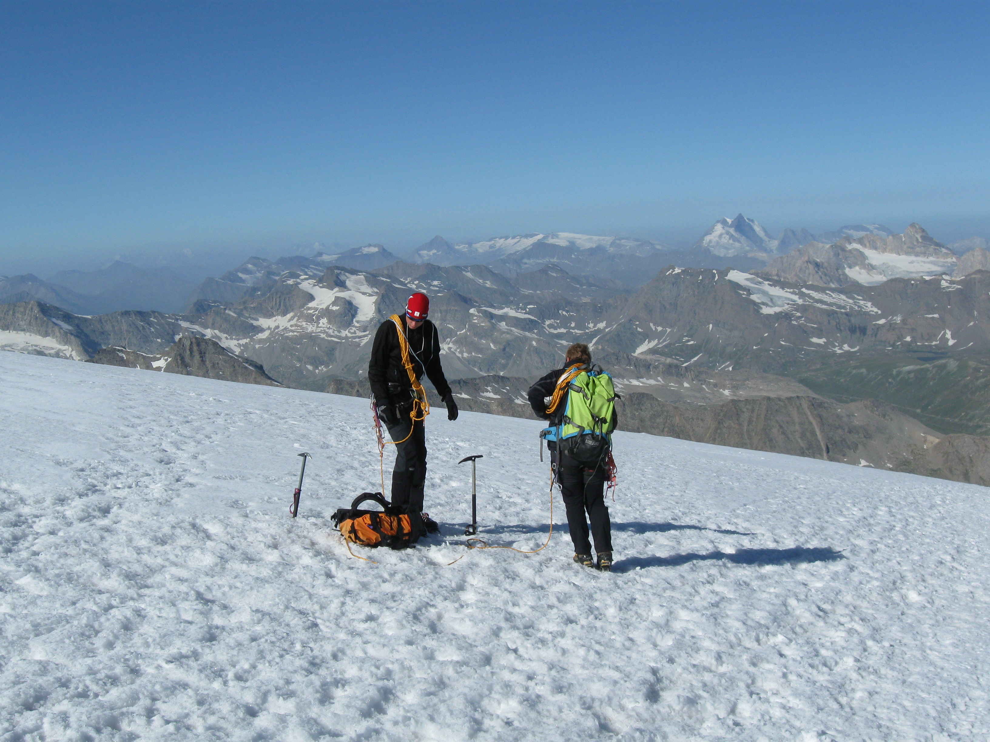 Dans la descente